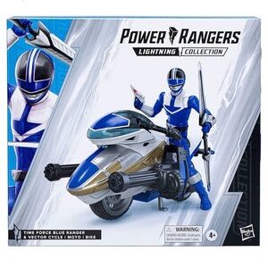 Power Ranger Lightning Collection Blue Ranger with Vector Cycle